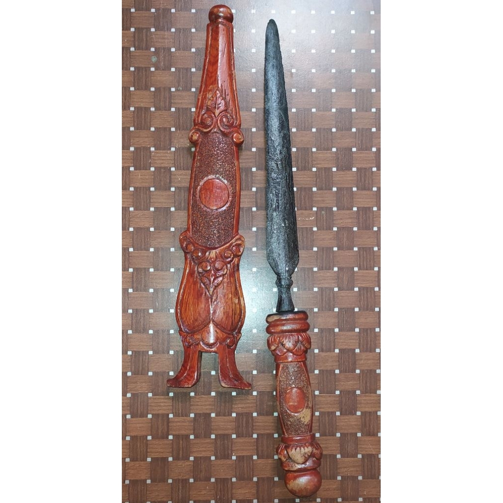 Tumbak Sriwijaya Pamor Pendaringan Kebhak Tangguh Sriwijaya