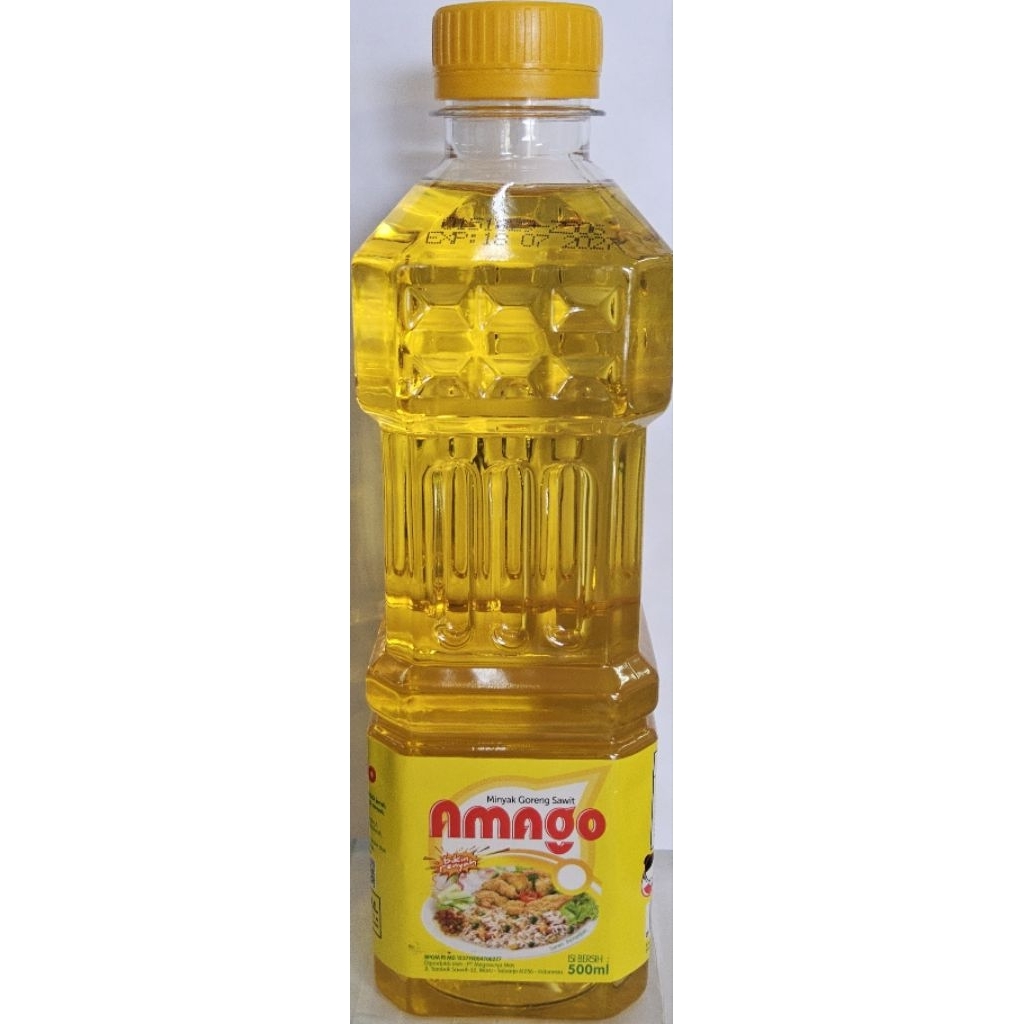

Minyak Goreng Sawit Amago 500 ml Botol