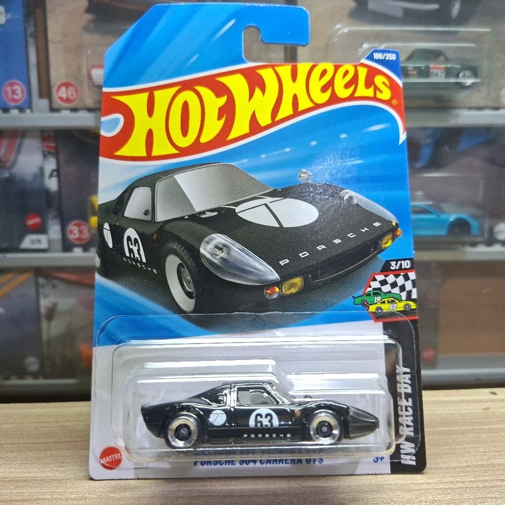 Hot Wheels Porsche 904 Carrera GTS Black L 2025 - Hotwheels Original