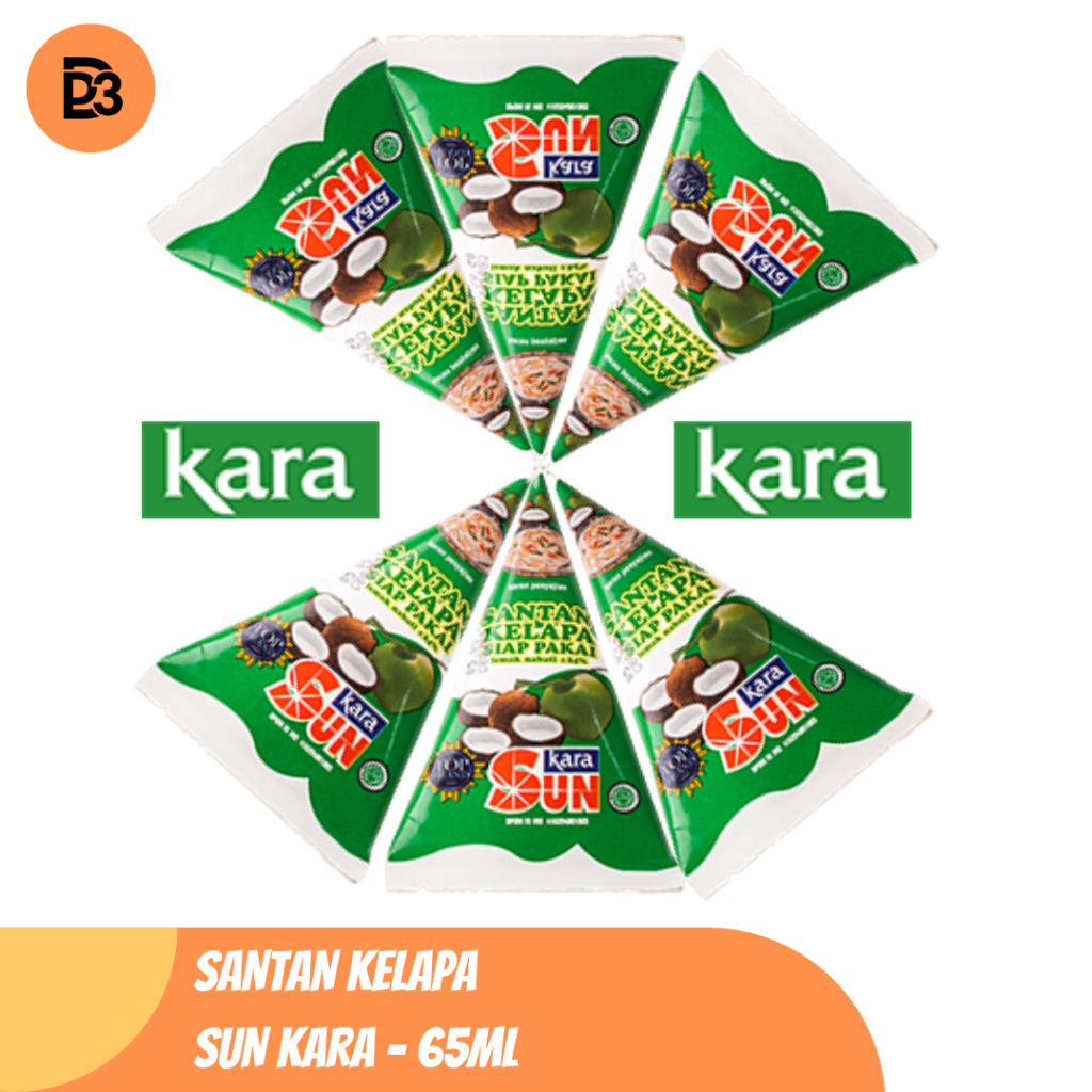 

Sun Kara Santan Kelapa Instant 65ml Murah Promo