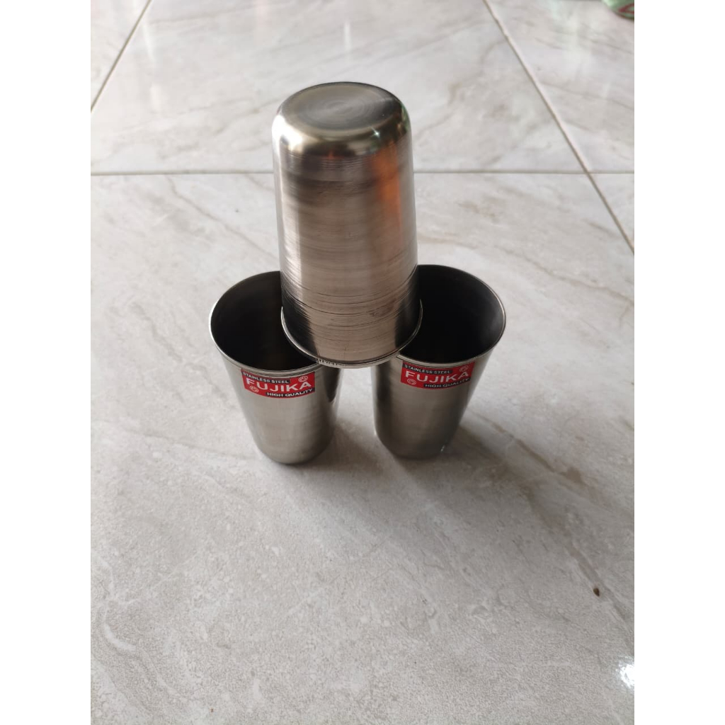 Gelas Mug Thumbler Stainless Fujika / Gelas Stainless