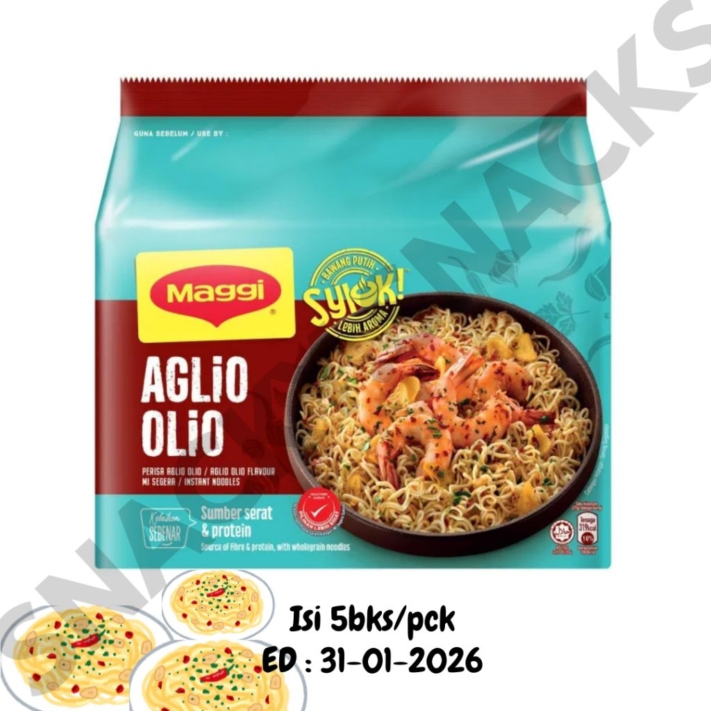 

Mie Maggi Aglio Olio Halal