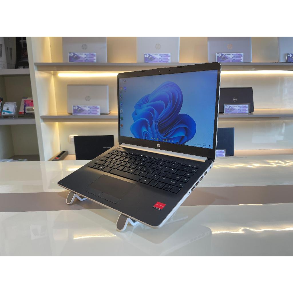 LAPTOP HP 14S-dk0009AX AMD A9 RAM 8GB DUAL VGA SIAP MABAR