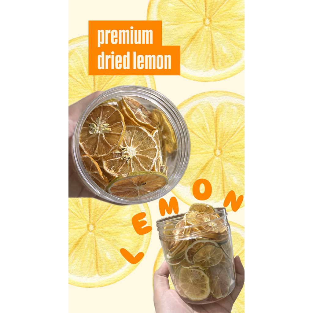 

PREMIUM DRIED LEMON // Lemon kering kualitas premium Garnish