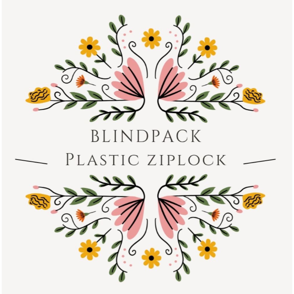 

BLINDPACK plastic ziplock lucuk