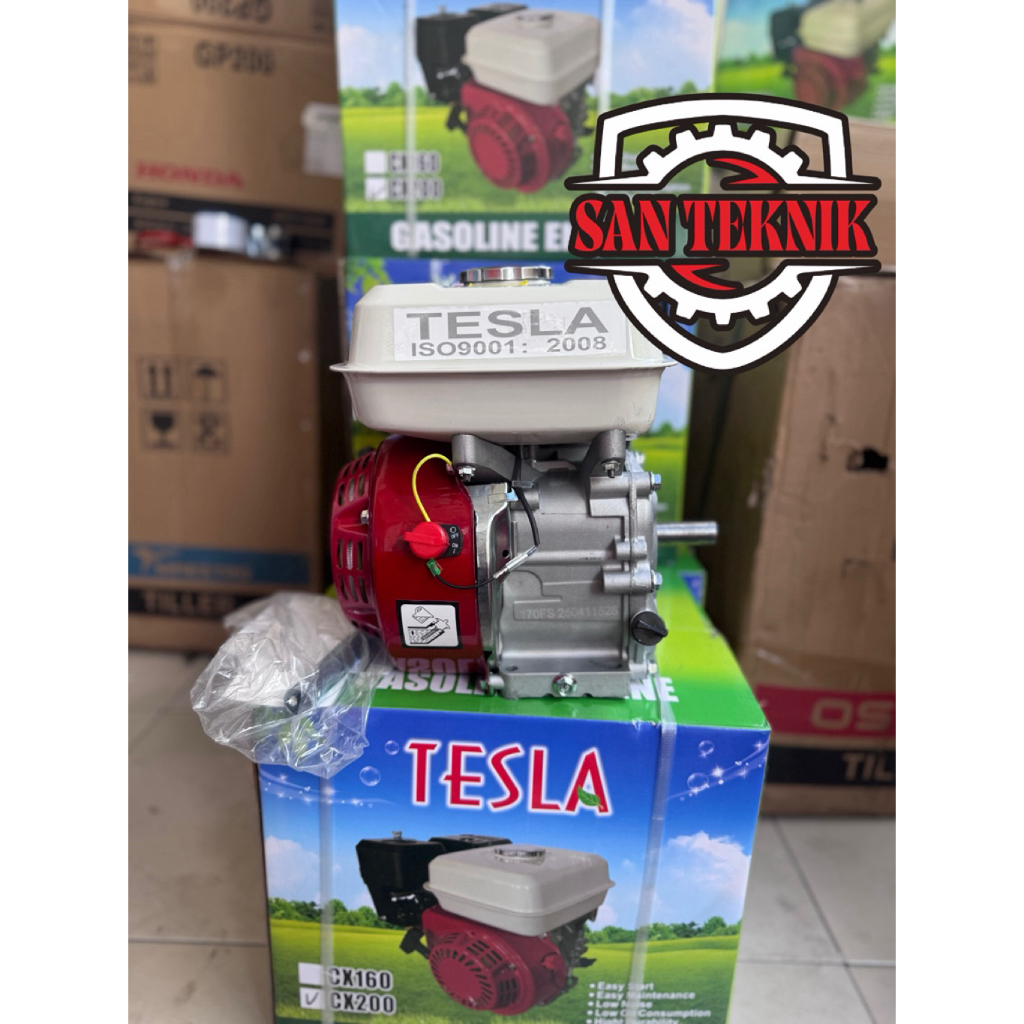 Engine GX200 Tesla 6,5HP Mesin Penggerak 4Tak Tesla GX200 6,5PK Engine Tesla GX200 6,5HP Mesin GX200