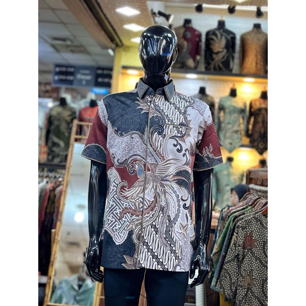 Batik Cantieq Exclusive - SENAKA Batik Premium bordir smock | Batik Pria modern semijas |Batik Pria 