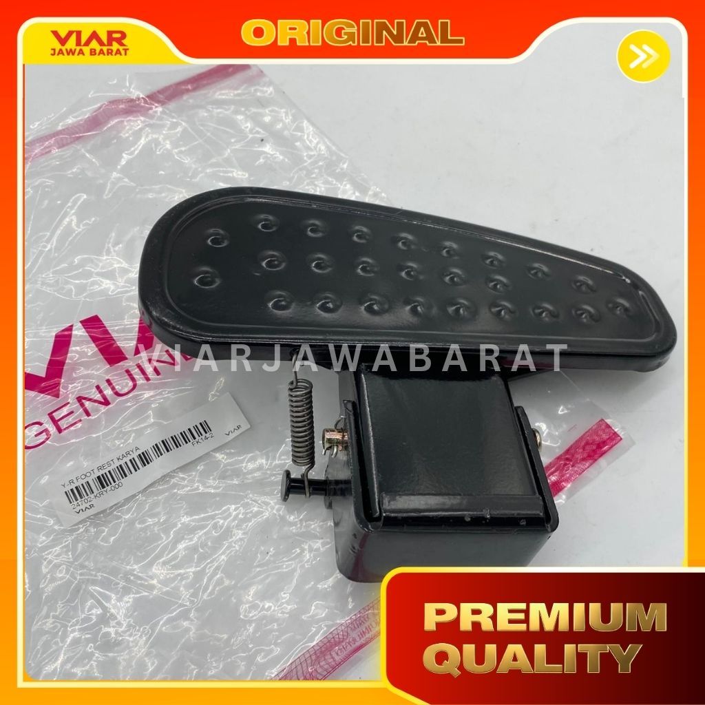 Injekan Kaki Kanan Viar Karya 150 200 300 cc / R Foot Rest Viar Karya / 24702-KRY-000