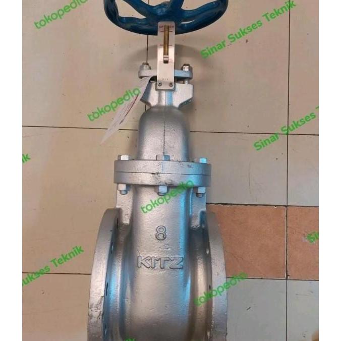 Gate Valve Kitz 5" Inch Flange Cast Iron Ori Kitz Gate Valve Kitz 5" Inch Jis 10K Type FCHI DN125