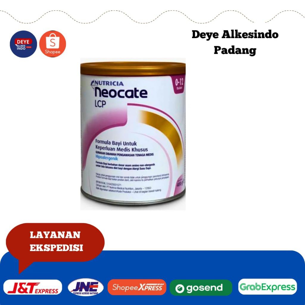 Susu Neocate LCP 400g #Alergi Protein