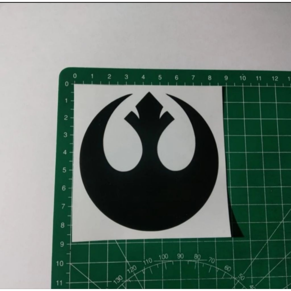 stiker cutting star wars Rebel alliance
