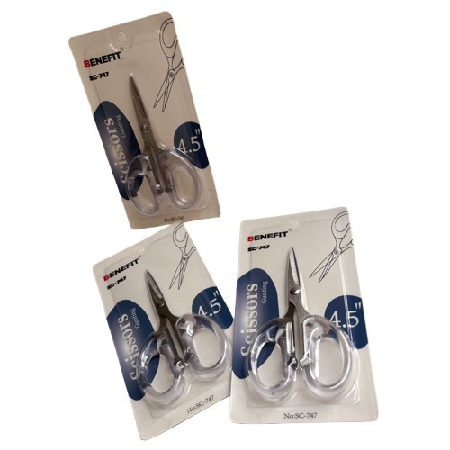 

Gunting Kertas Benefit SC-747 & SC-767 – Gunting Sekolah & Kantor Tajam Anti Karat