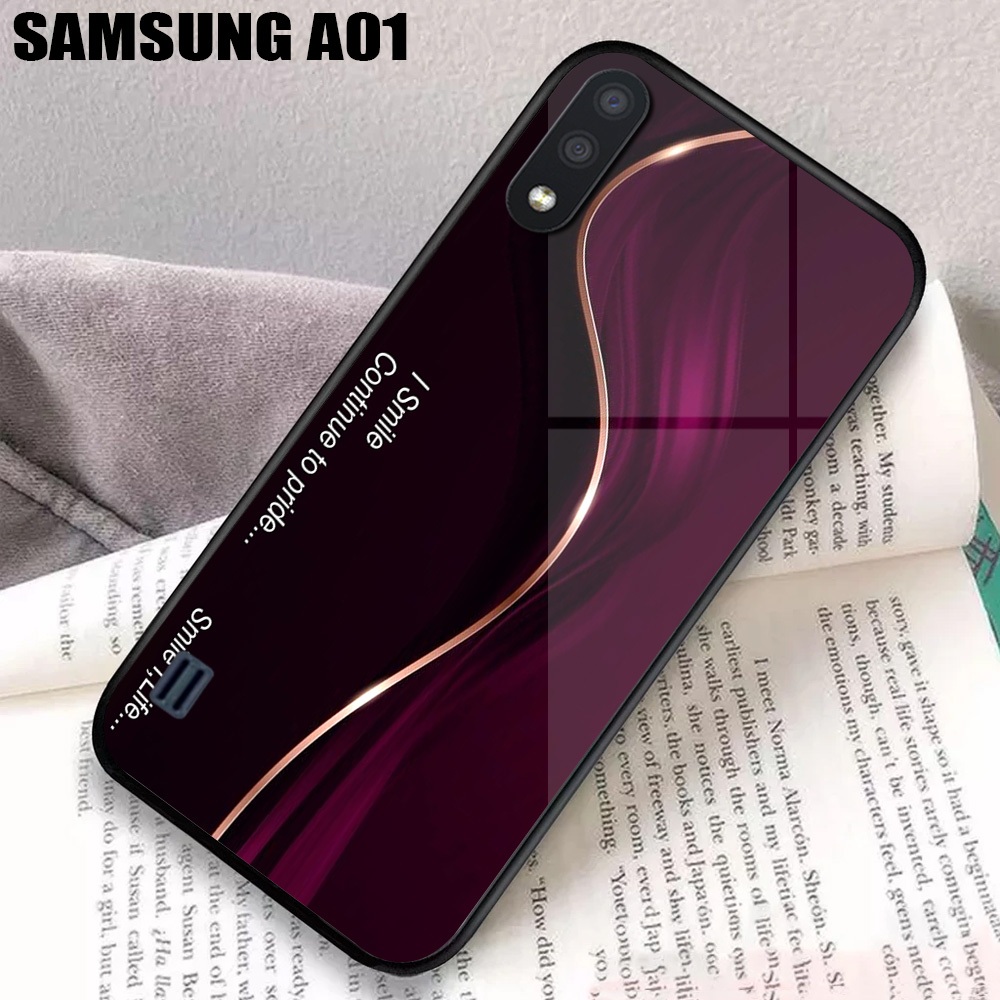 Case Samsung Galaxy A01 - [M46] Case Aesthetic - Softcase Samsung Galaxy A01 - Case Protect Camera