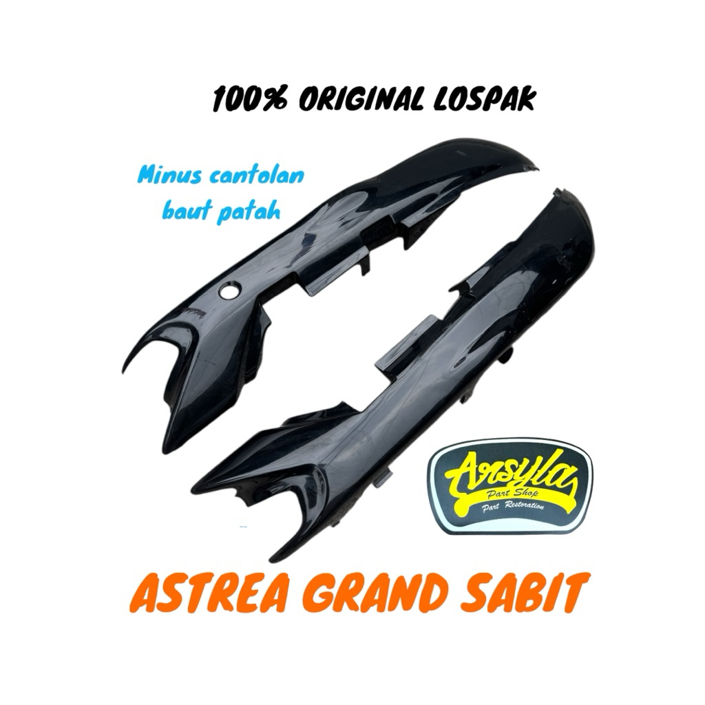cover body original Honda Astrea grand impressa legenda 1 legenda 2 sabit kanan kiri