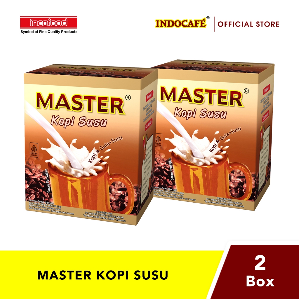 

2 Kotak Master Kopi Susu (5 sachet)