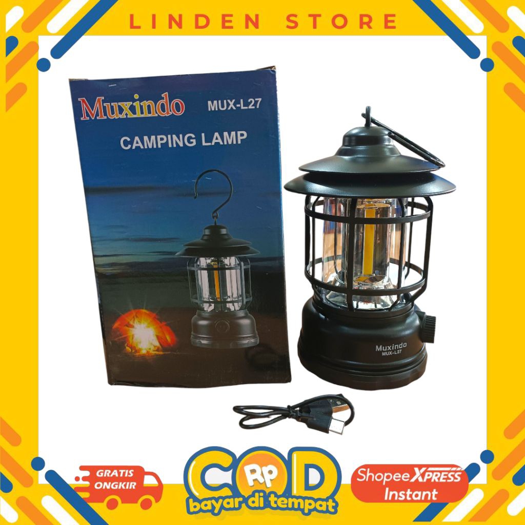 Lampu Emergency Camping Muxindo MUX-L27