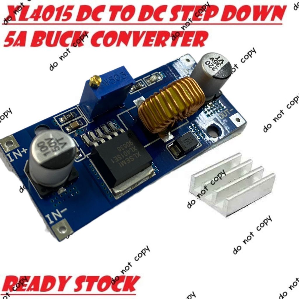 XL4015 DC To DC Step Down Buck Converter 5A XL 4015