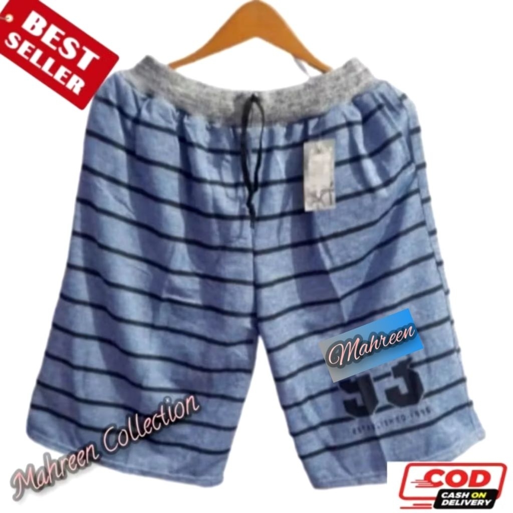 Celana Pendek Pria / Celana Kolor Bebytery Motif Salur XXL