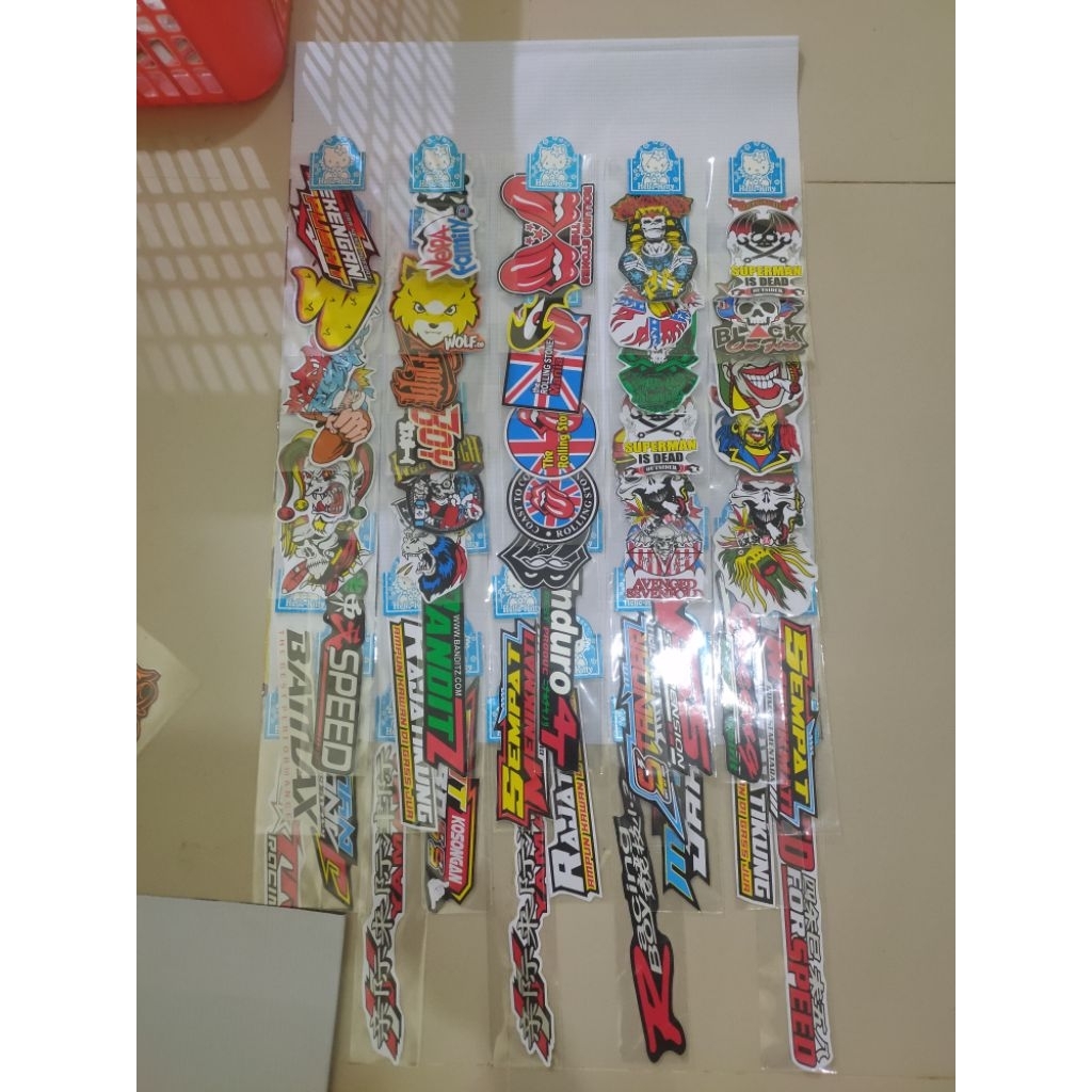 

stiker rentengan bisa di jual 1000 atau 2000