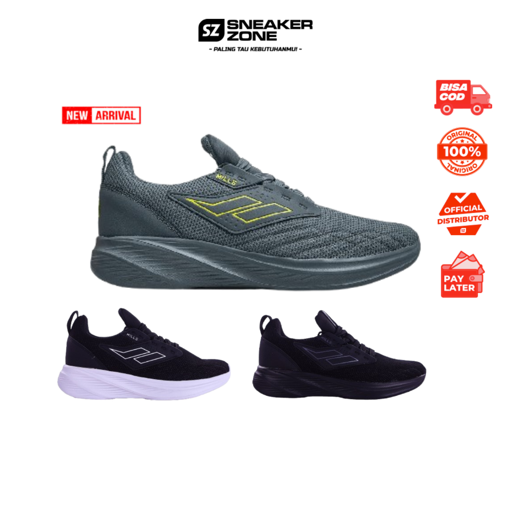 SEPATU SPORT MILLS SPORTAGE CL - SEPATU MILLS - SEPATU ORIGINAL