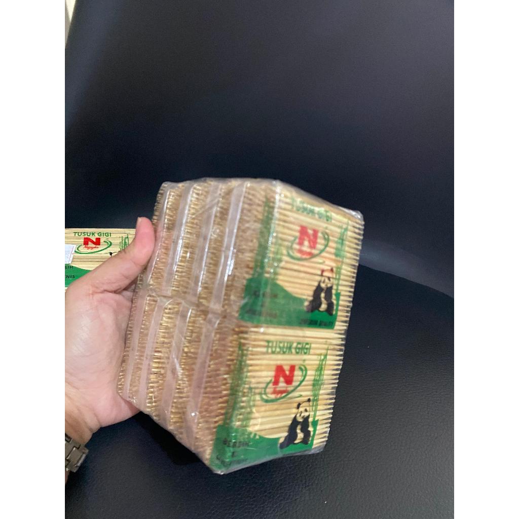 Tusuk Gigi Bambu Merk NAGOYA Perpack / Tusuk Gigi Bambu