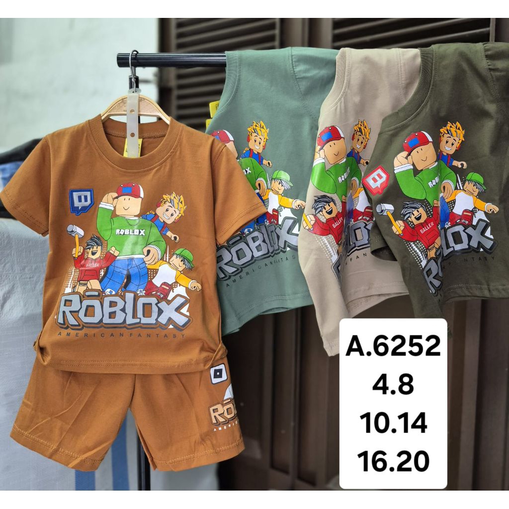 Setelan anak Lengkong jaya edisi roblox