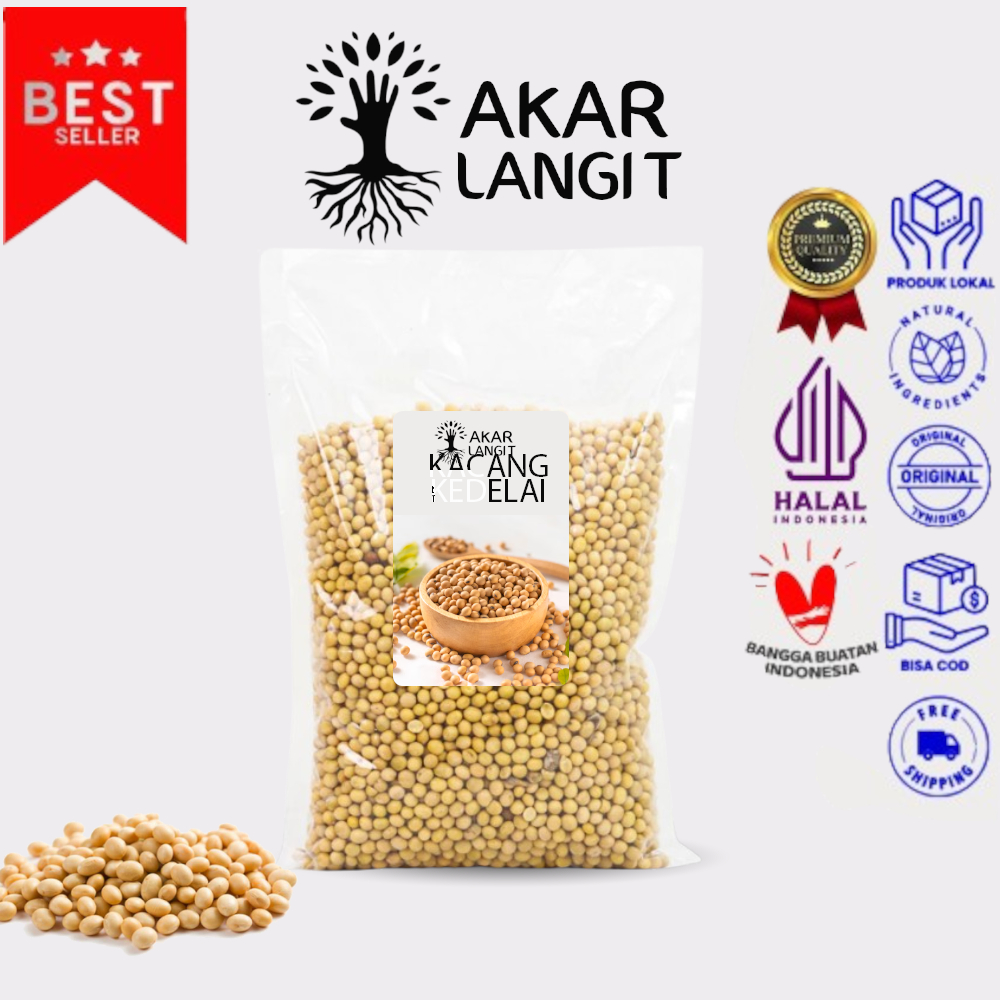 

Kacang Kedelai 1 Kg Organik Soybean