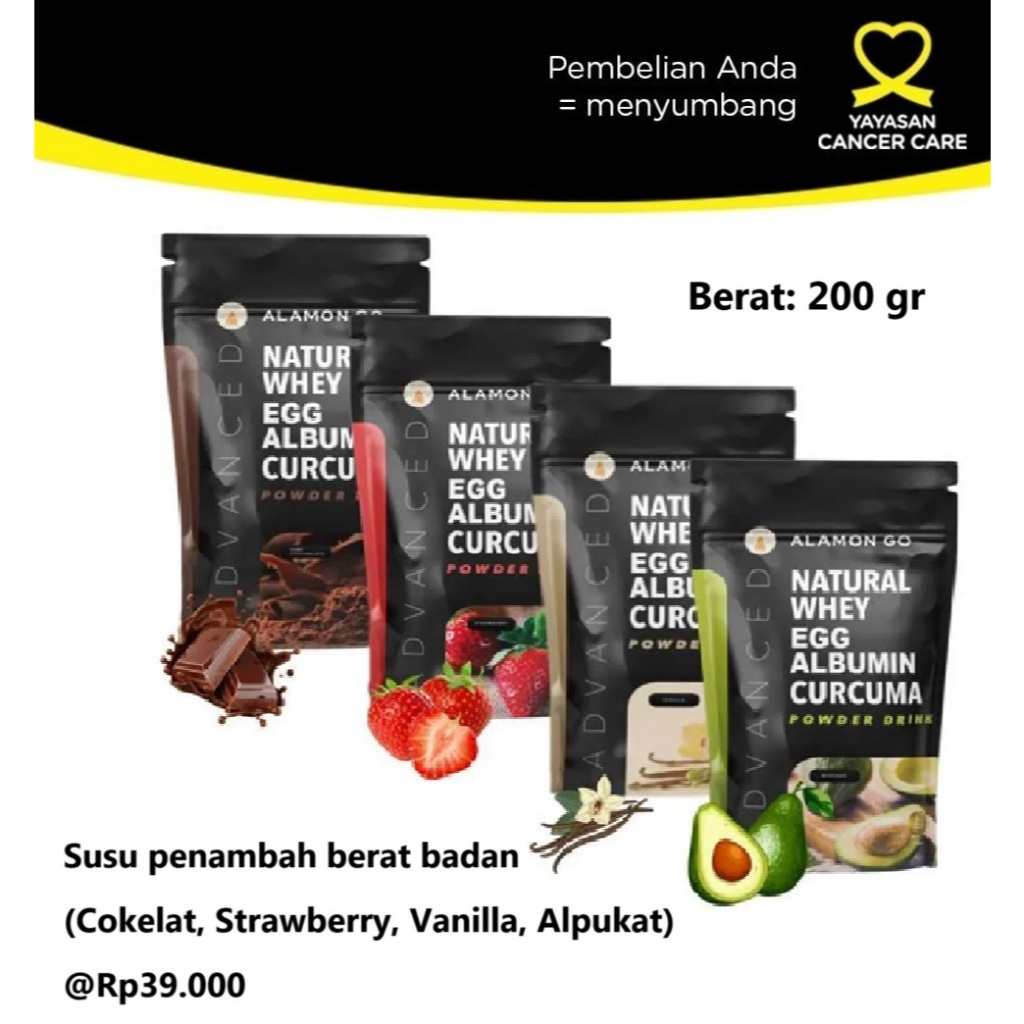 

Alamon Go Susu Penambah Berat Badan Alamon Go Gain