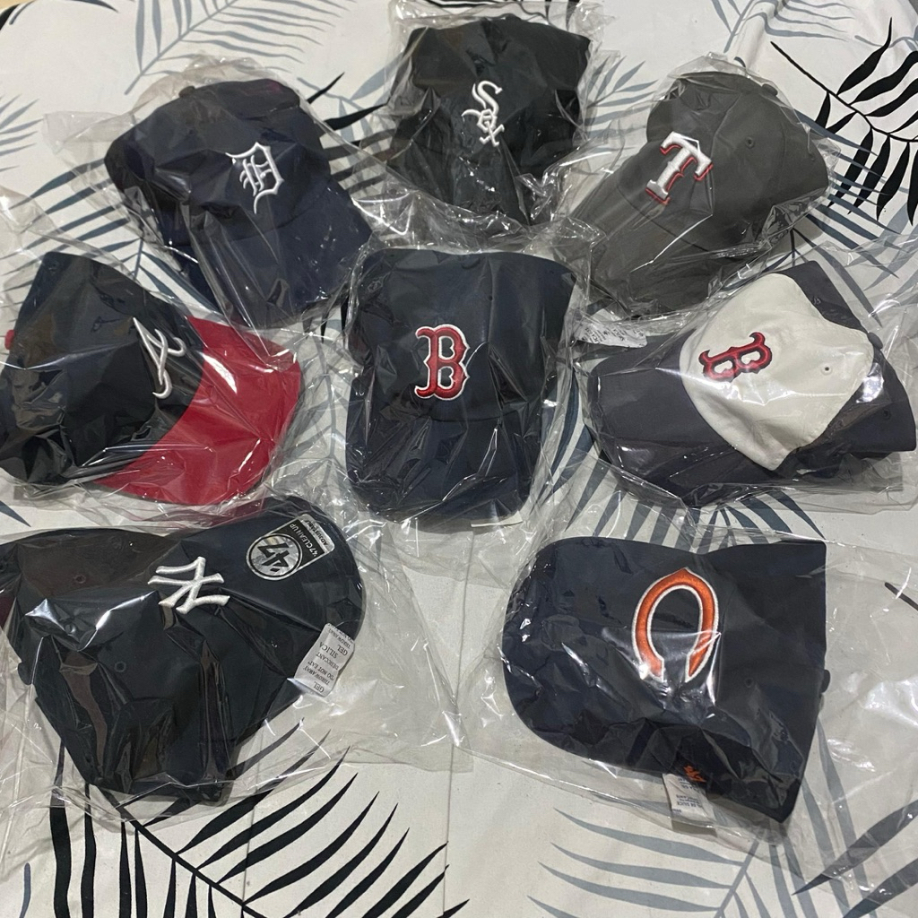 [PRELOVED] Topi Baseball All 47 Brand MLB NFL Boston Redsox Detroit Yankess Atlanta Braves Texas Ran