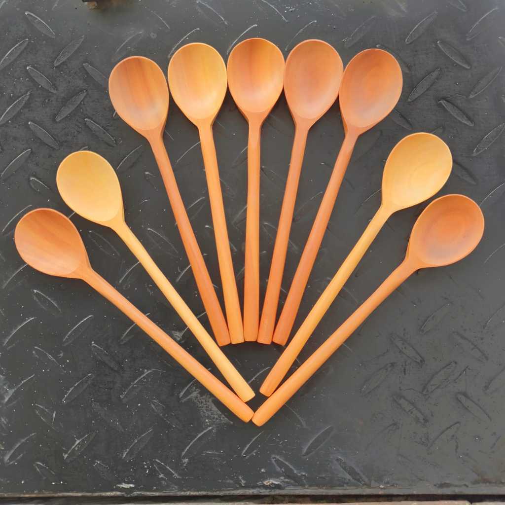 Sendok makan kayu / sendok makan korea / sendok makan kayu sawo / sendok korea / sendok kayu sawo