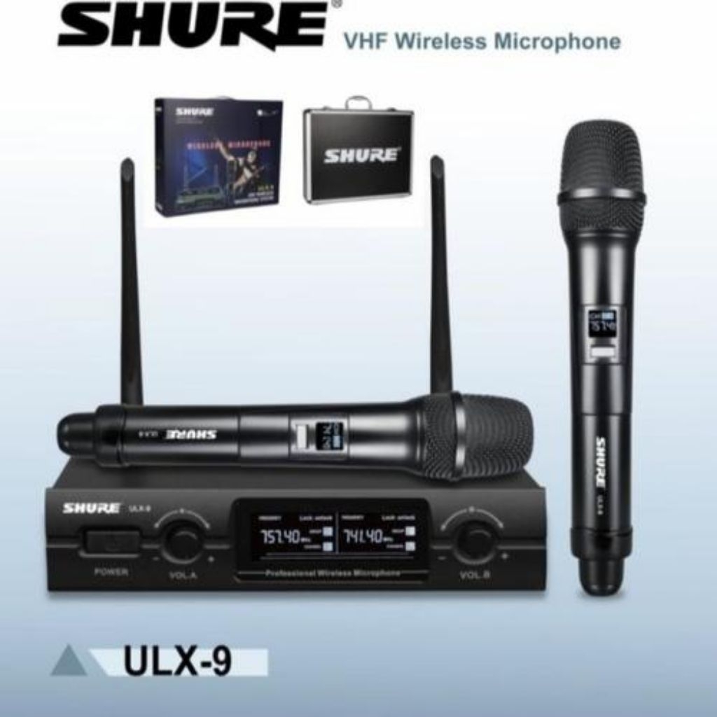 mic wireless shure ulx9