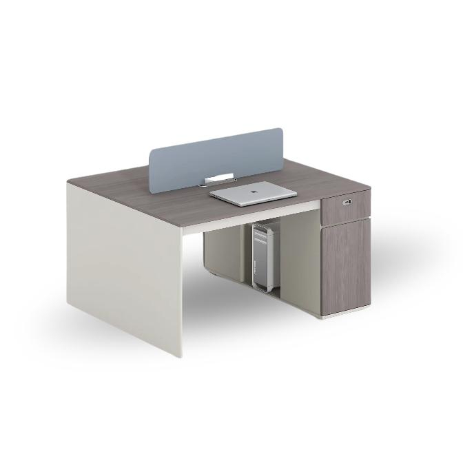 Meja kantor / meja kerja divider pembatas