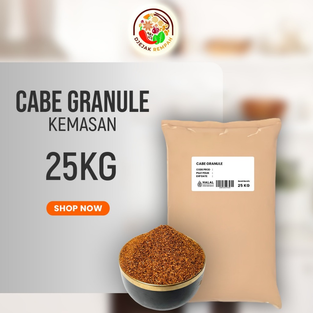 

Cabe Granul Premium – Cabe Kering Asli Pedas untuk Masakan & Sambal | Chili Granule