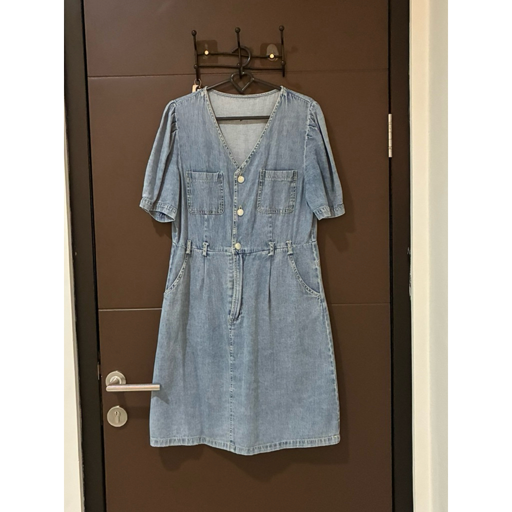 preloved dress denim