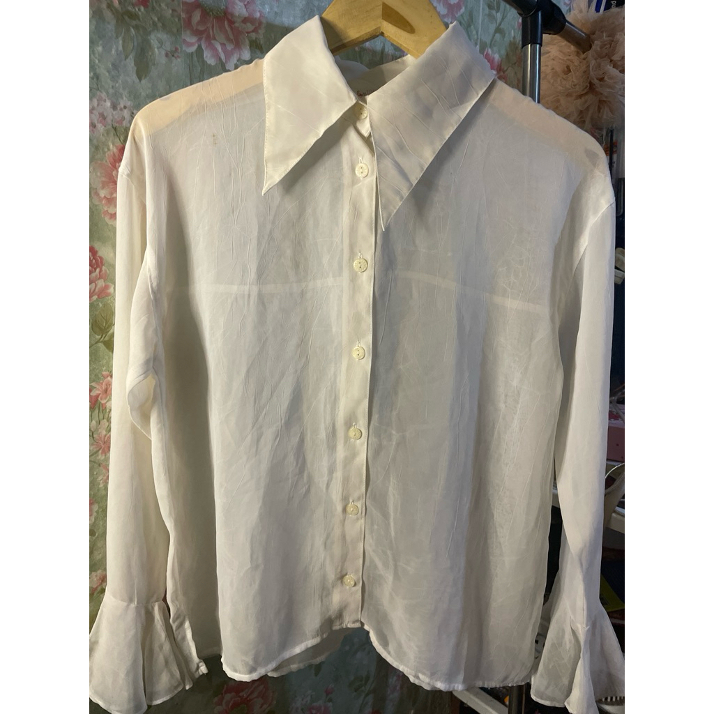 preloved kemeja transparan
