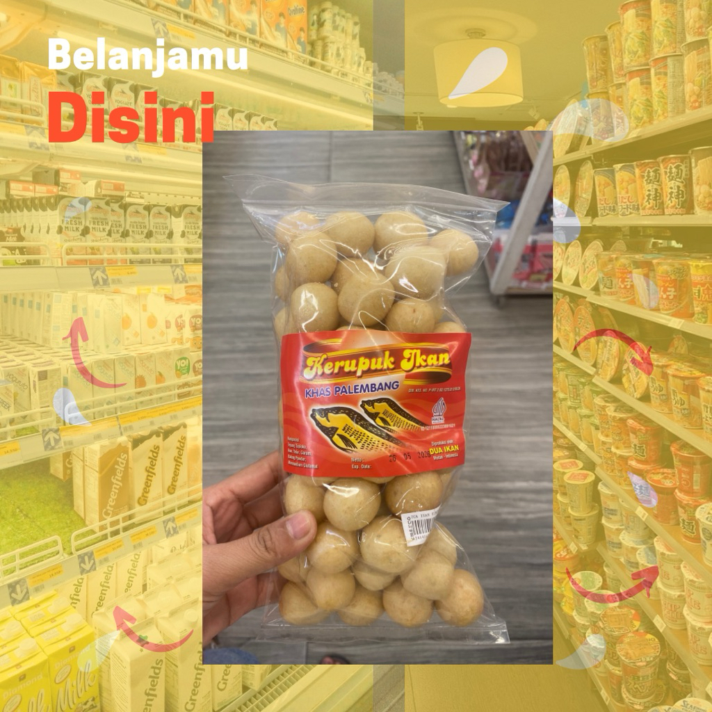 

kerupuk ikan khas palembang