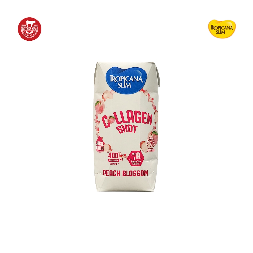

Tropicana Slim Collagen Shot Peach Blossom 190ml - Brothermeatshop