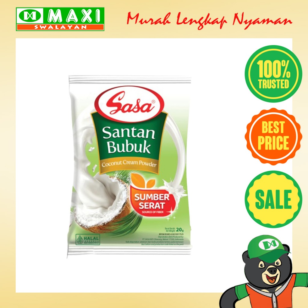 

Sasa Santan Bubuk Sachet 20 Gram / Sasa Santan Bubuk