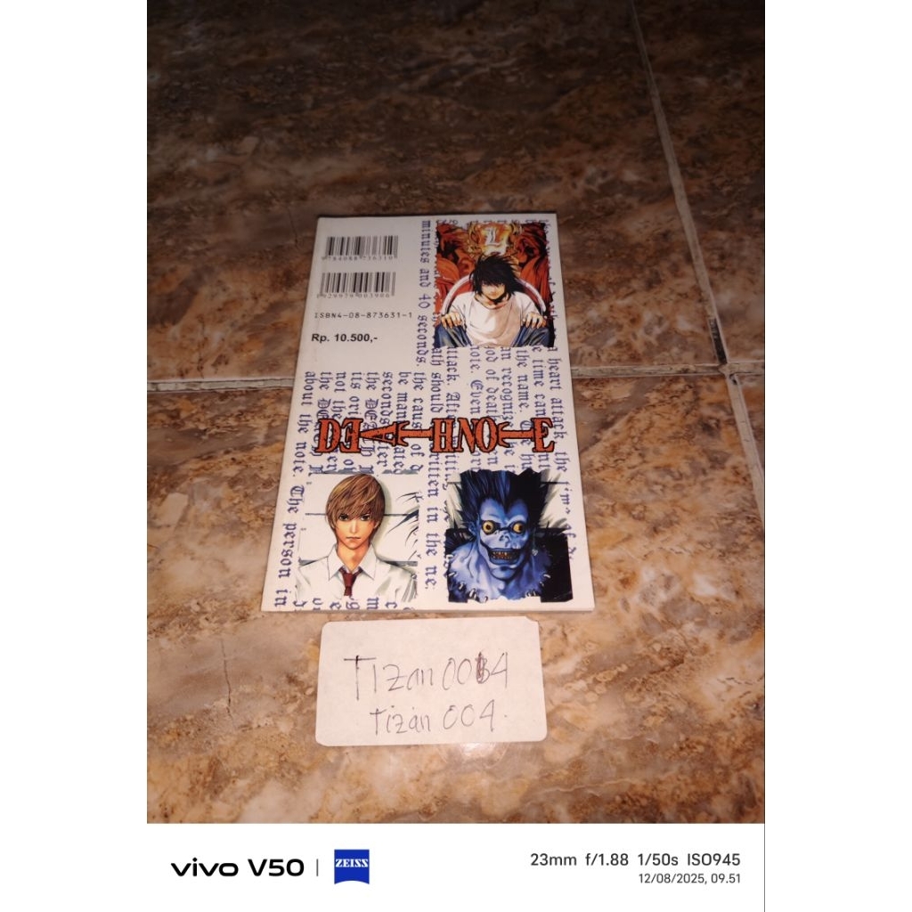 Komik Death Note Vol 2 Story manga - Ooba Tsugumi