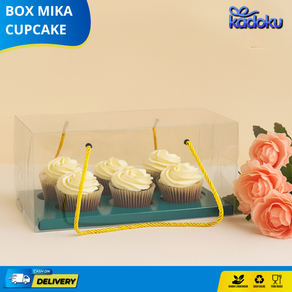 

Box Kue Tali / Box Mika Handle Tali / Kotak Mika Tali / Box Mika Transparan / Box Cake Handle Tali