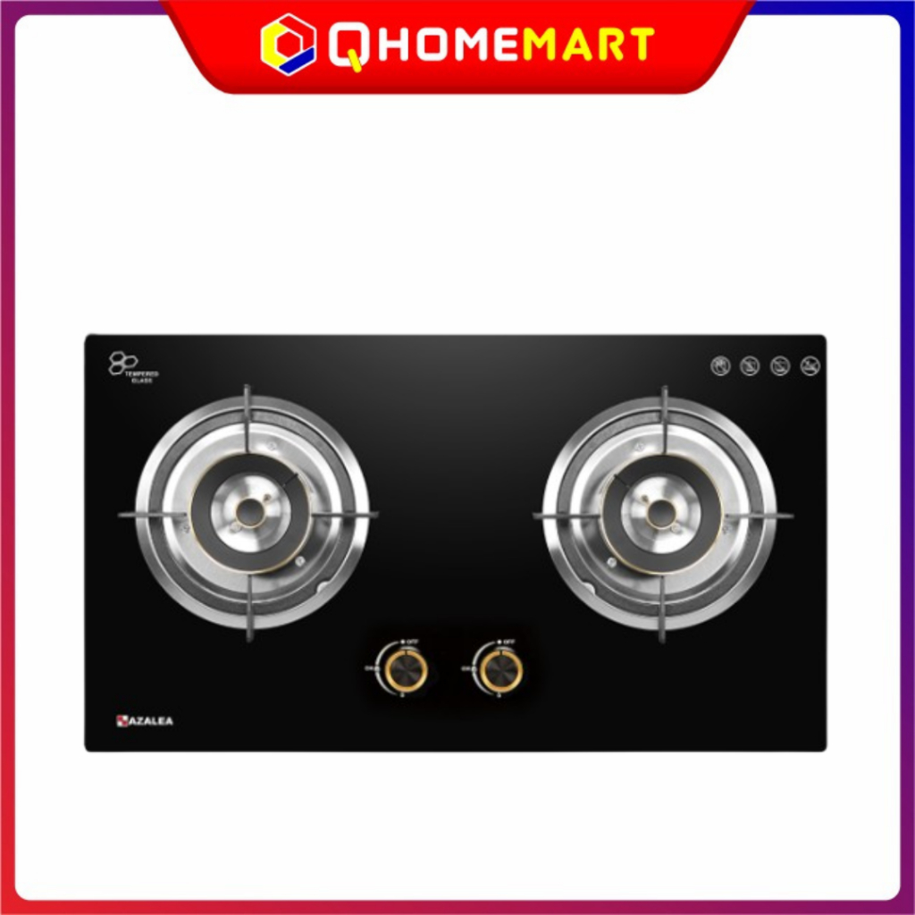 Kompor Gas Tanam 2 tungku Azalea Hobs AD742B