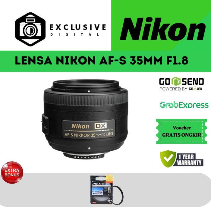 LENSA NIKON AF-S 35MM F1.8G / NIKON AF-S 35MM F1.8G