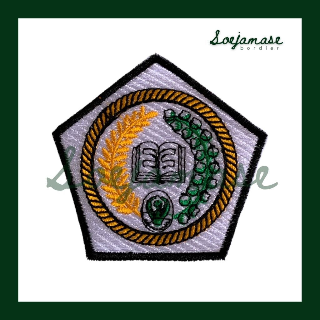 BORDIR/PATCH/EMBLEM/LOGO/ATRIBUT POLTEKKES MEDAN