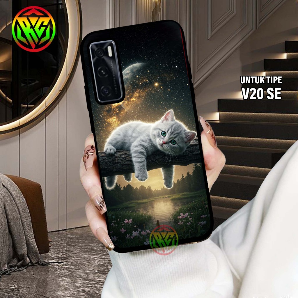 Real Case Vivo V20 SE Motif Terbaru - Case hp kilau - New Case Glossy casing Hp Vivo V20SE [Motif CA