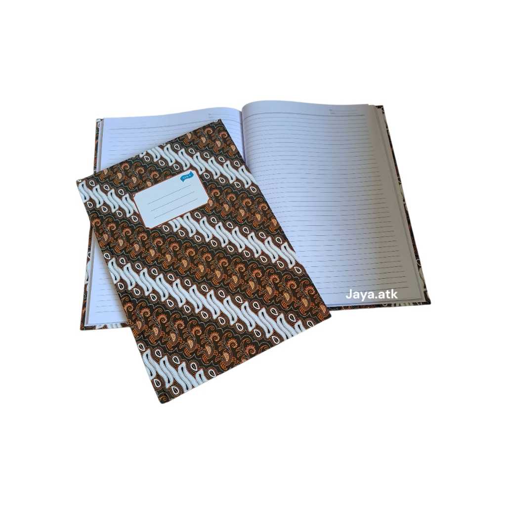 

BUKU TULIS FOLIO GARIS 100 LBR HARD COVER KERAS BATIK BAGUS