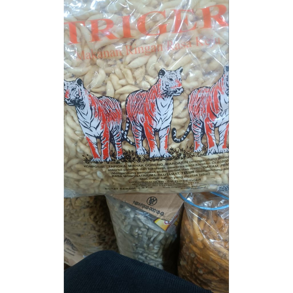 

Bidaran keju kemasan 500g