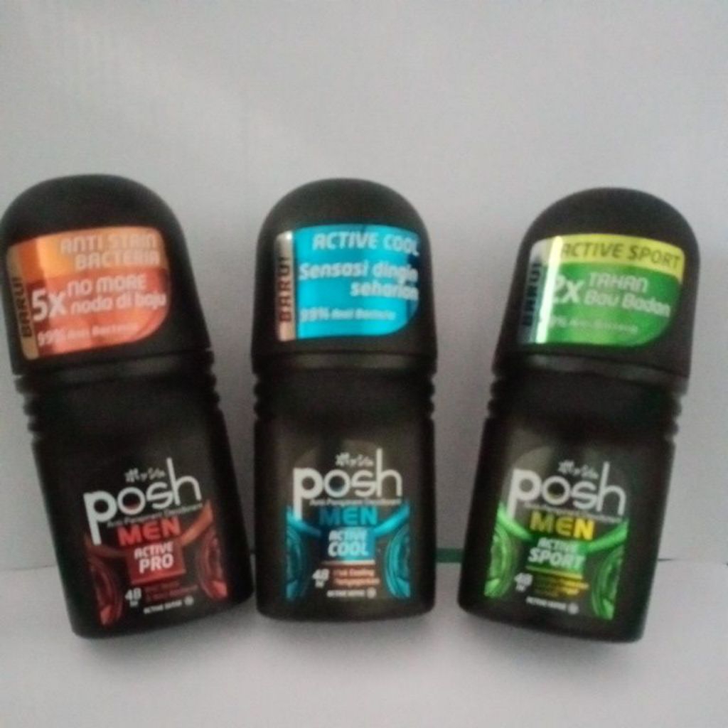 Roll on Posh Men 48hr Active pro / Posh Men 48hr Active Cool / Posh Men 48hr Active Sport / Deodoran
