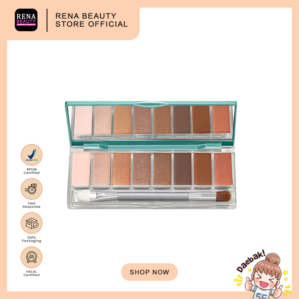 WARDAH EXCLUSIVE EYESHADOW PALLETE