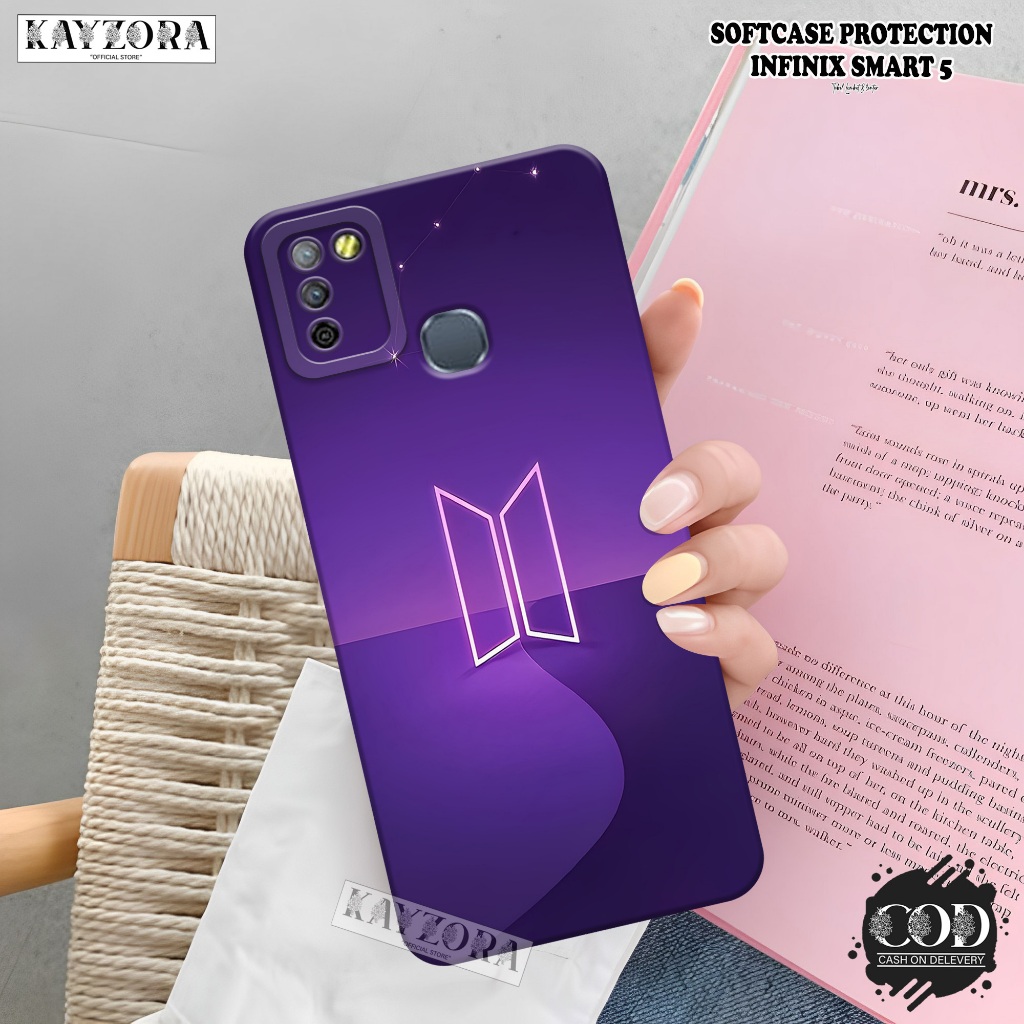 Case INFINIX SMART 5 Terbaru - KAYZORA - Fashion Case K Pop - Casing INFINIX SMART 5 - Silikon Tpu P