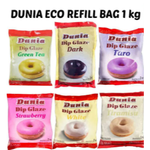 

Dunia Dip Glaze Eco refil Bag 1kg Original Pack All Variant